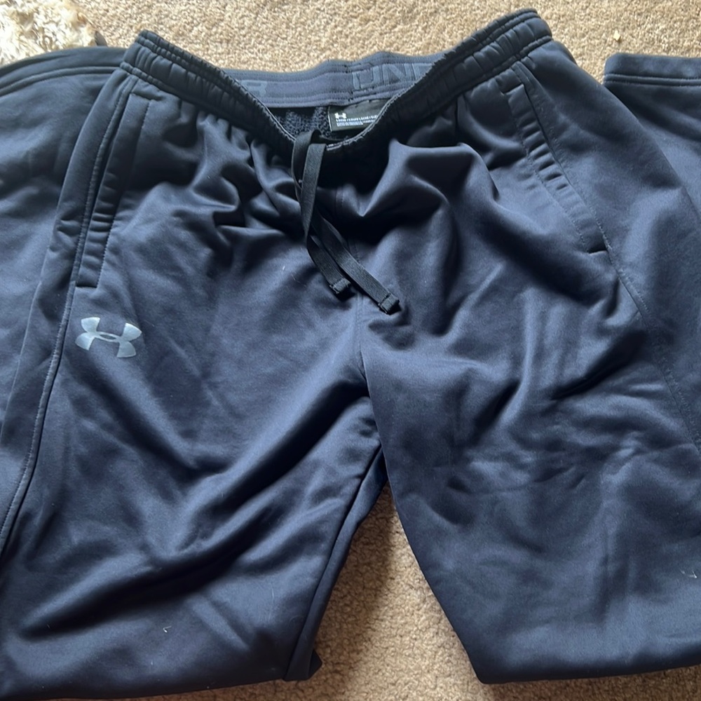 black under armour cold gear sweats!